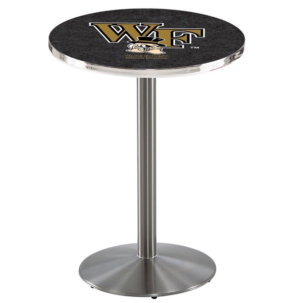 42" Stainless Steel Wake Forest Pub Table
